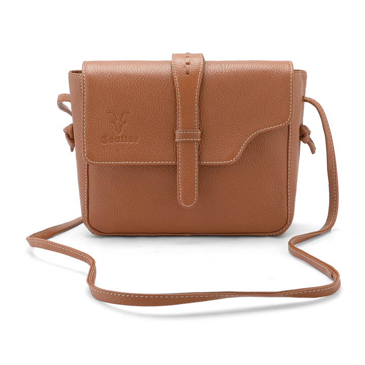 Goatter Genuine Leather Sling Cross-Body Bag For Girls And Women’s