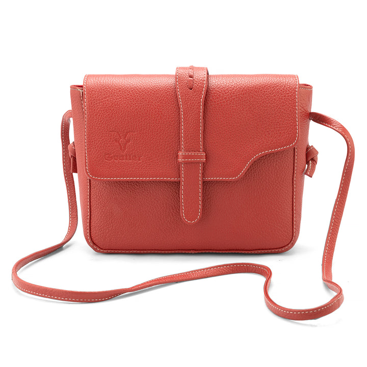 Goatter Genuine Leather Sling Cross-Body Bag For Girls And Women’s