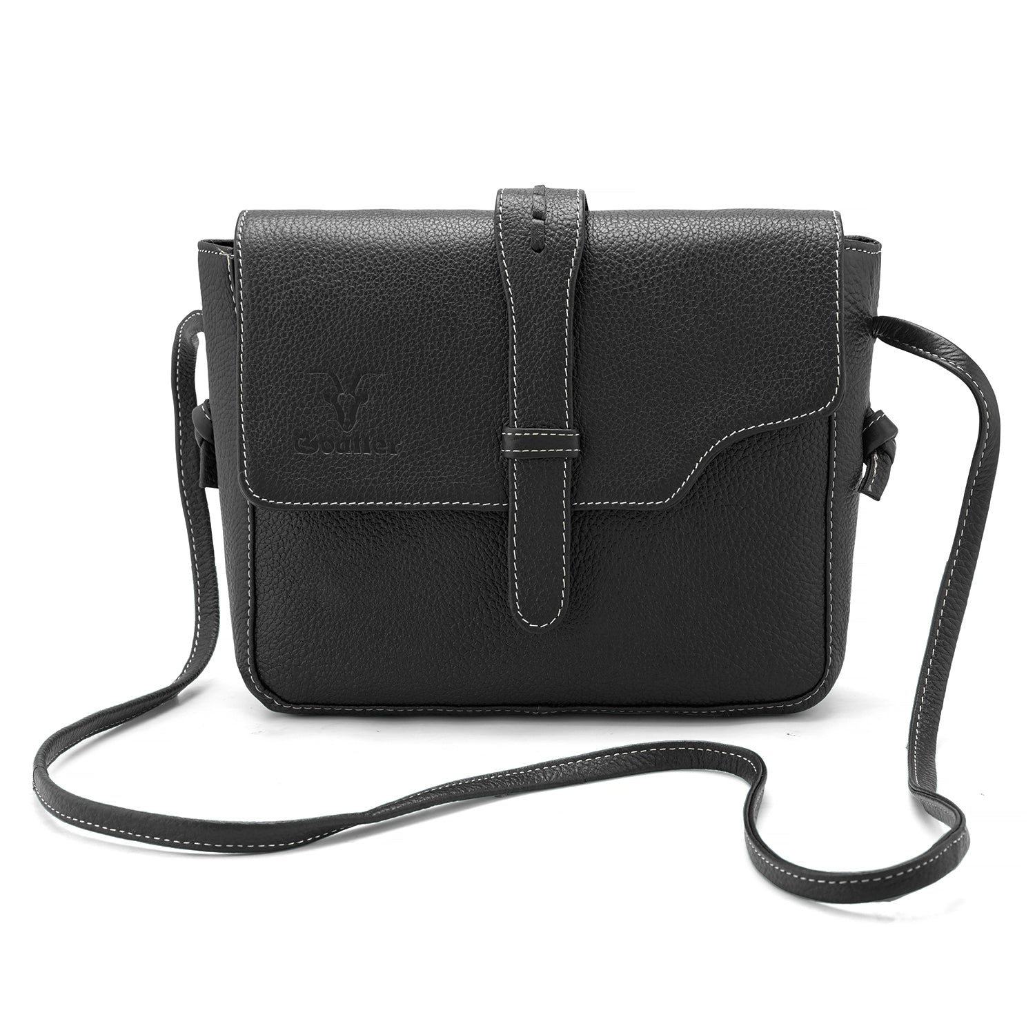 Goatter Genuine Leather Sling Cross-Body Bag For Girls And Women’s