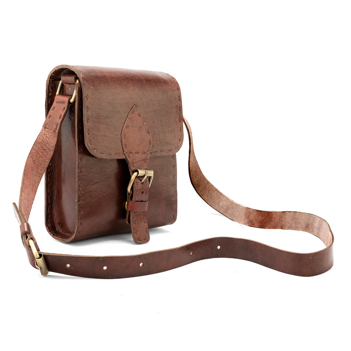 Goatter Genuine Leather Handmade Girls And Women’s Small Cross Body Sling Bag For Daily Use