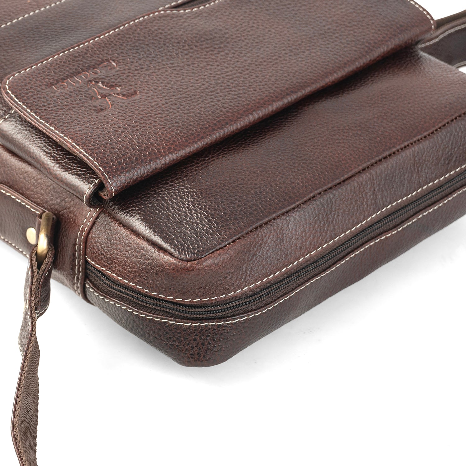 Goatter Genuine Leather Messenger Sling Bag For Men