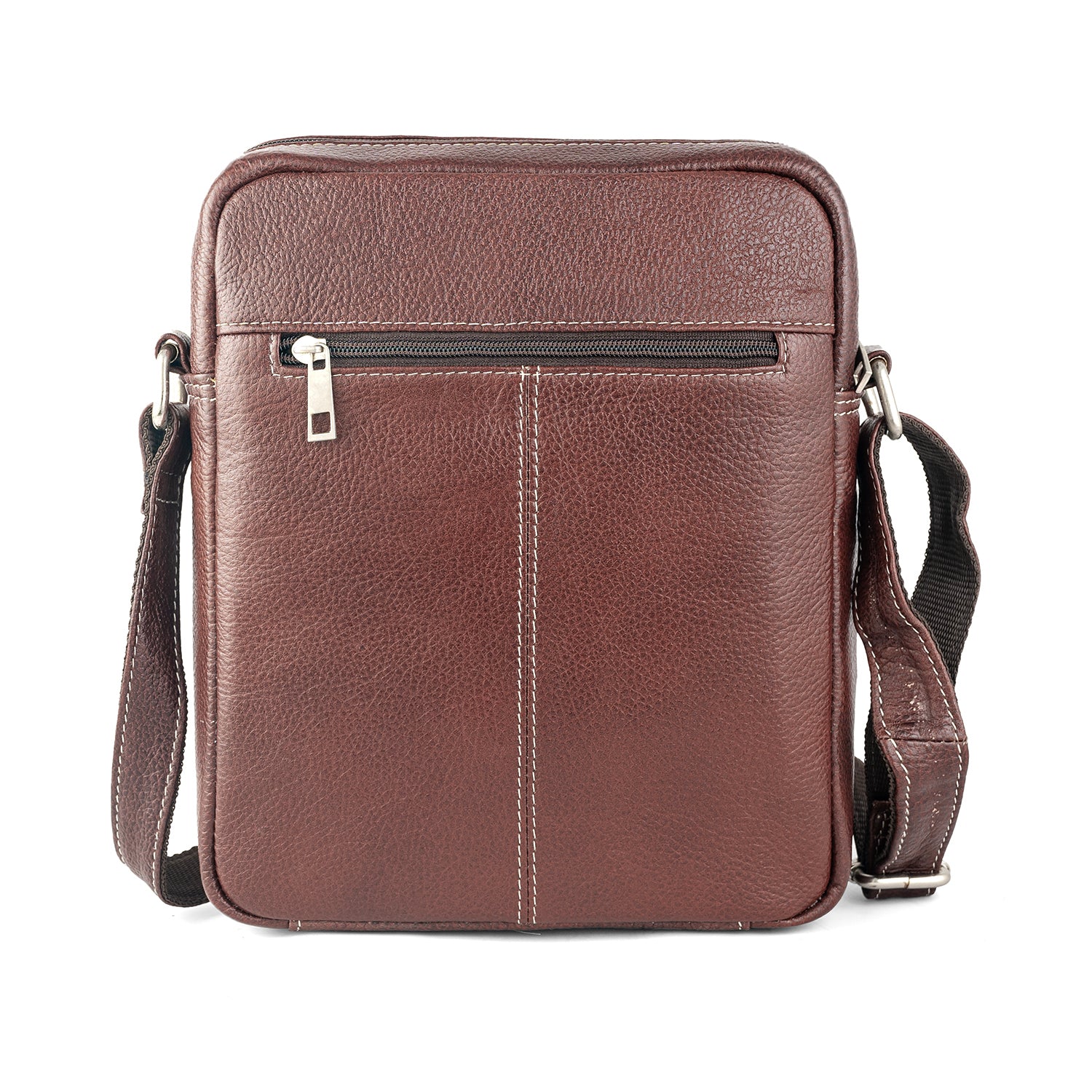 Goatter Men’s Genuine Leather Sling Bag – Medium Size