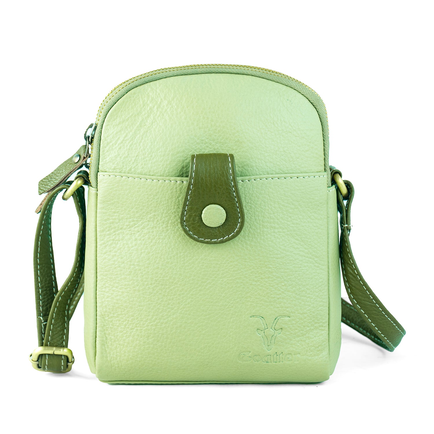 Goatter Genuine Leather Small Sling Cross-Body Bag For Girls And Women’s