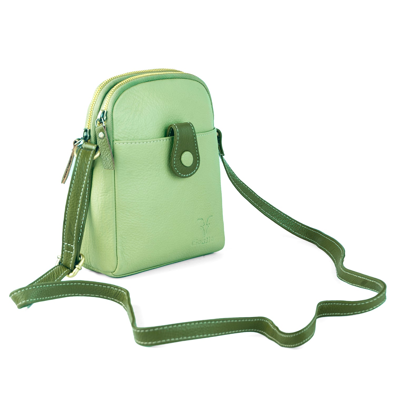 Goatter Genuine Leather Small Sling Cross-Body Bag For Girls And Women’s