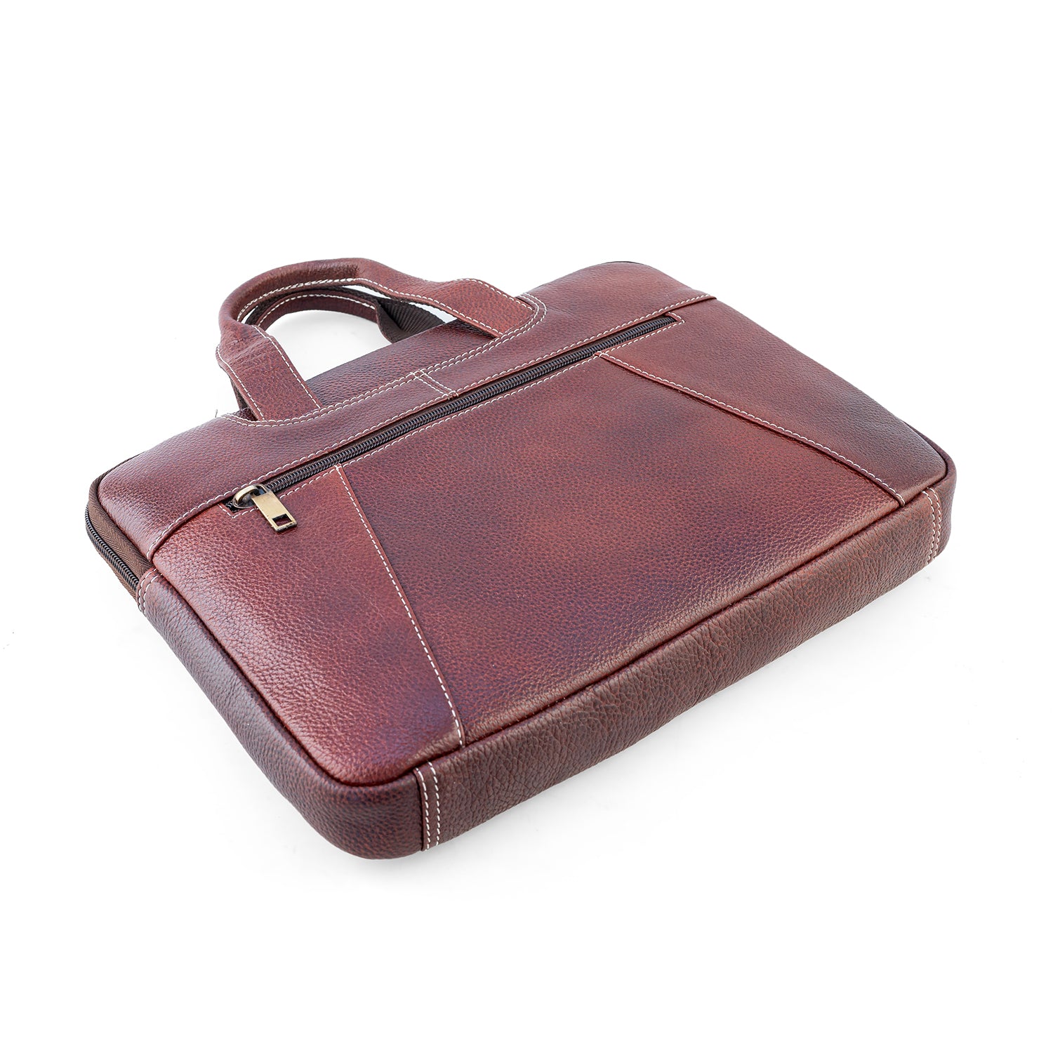 Goatter Genuine Leather 13" Inch Mackbook/Laptop Sleeve Bag /Office Bag For Men