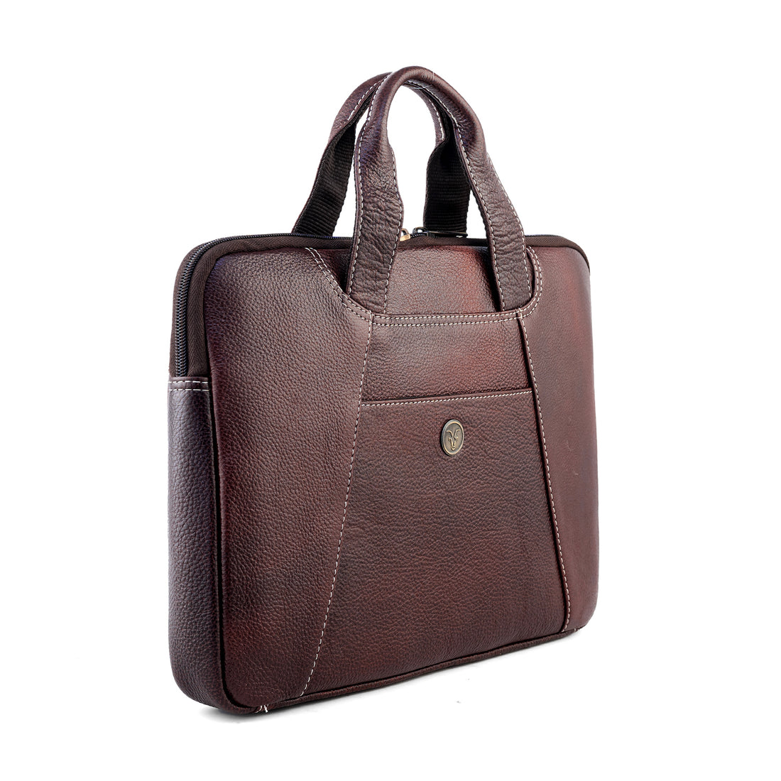 Goatter Genuine Leather 13" Inch Mackbook/Laptop Sleeve Bag /Office Bag For Men
