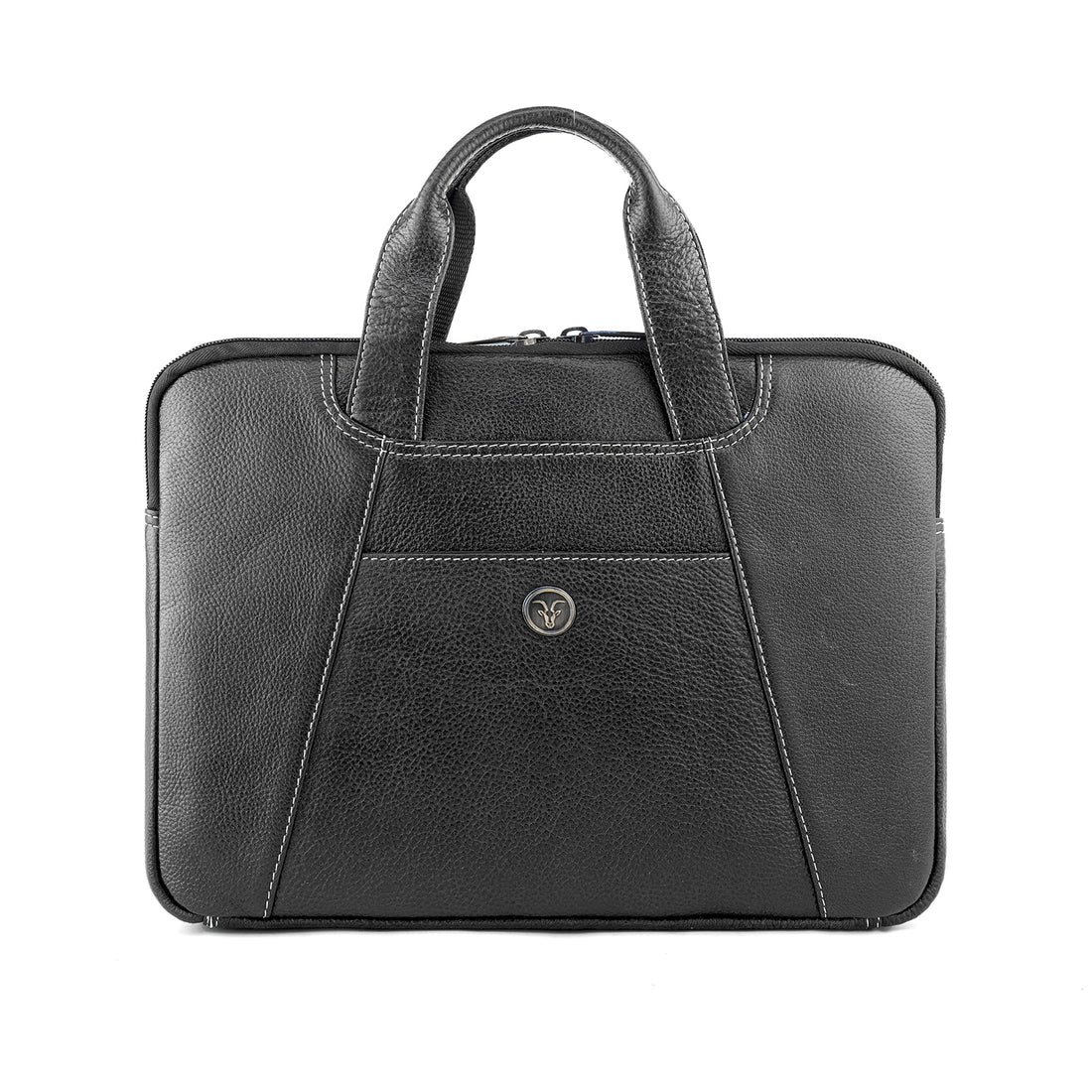 Goatter Genuine Leather 13" Inch Mackbook/Laptop Sleeve Bag /Office Bag For Men