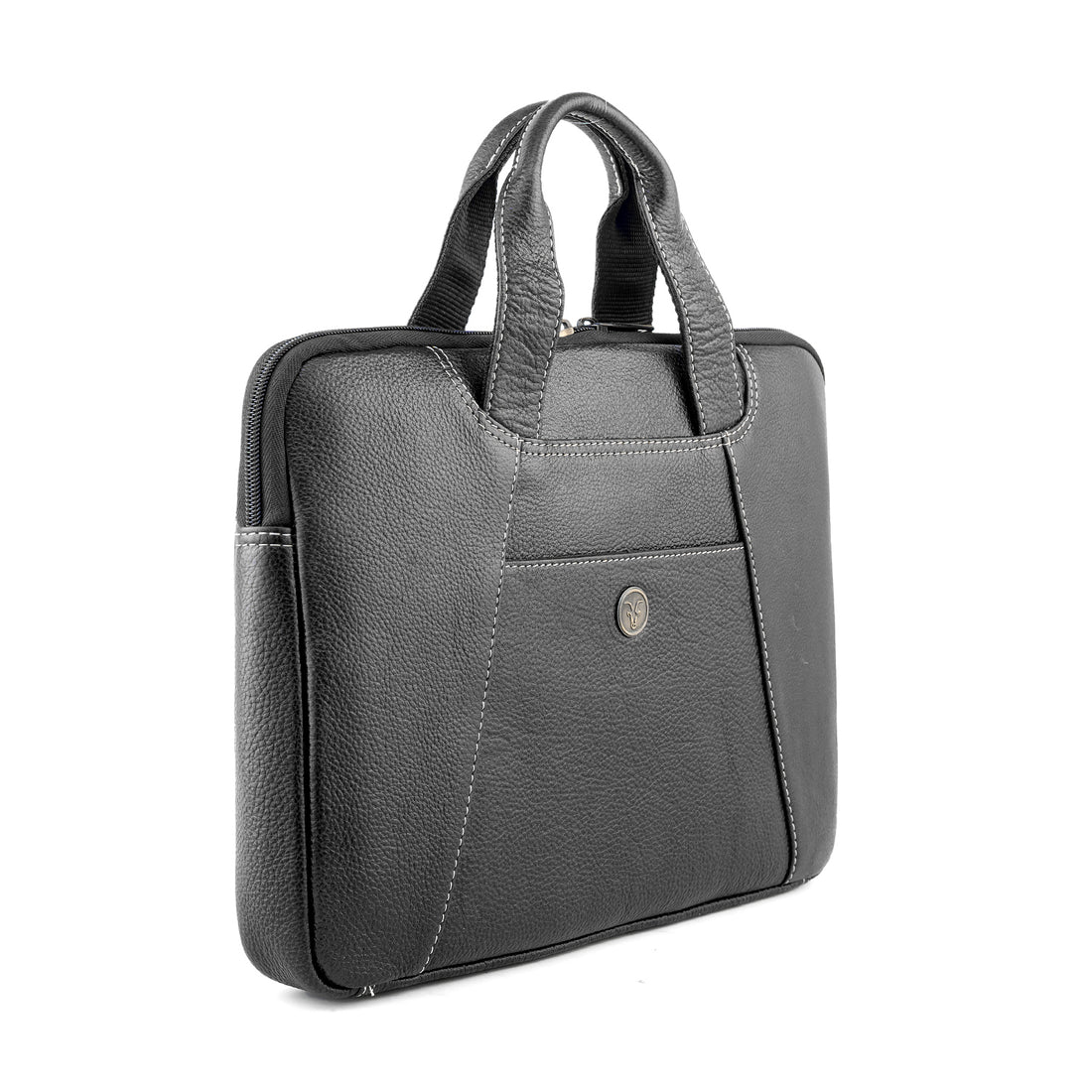 Goatter Genuine Leather 13" Inch Mackbook/Laptop Sleeve Bag /Office Bag For Men