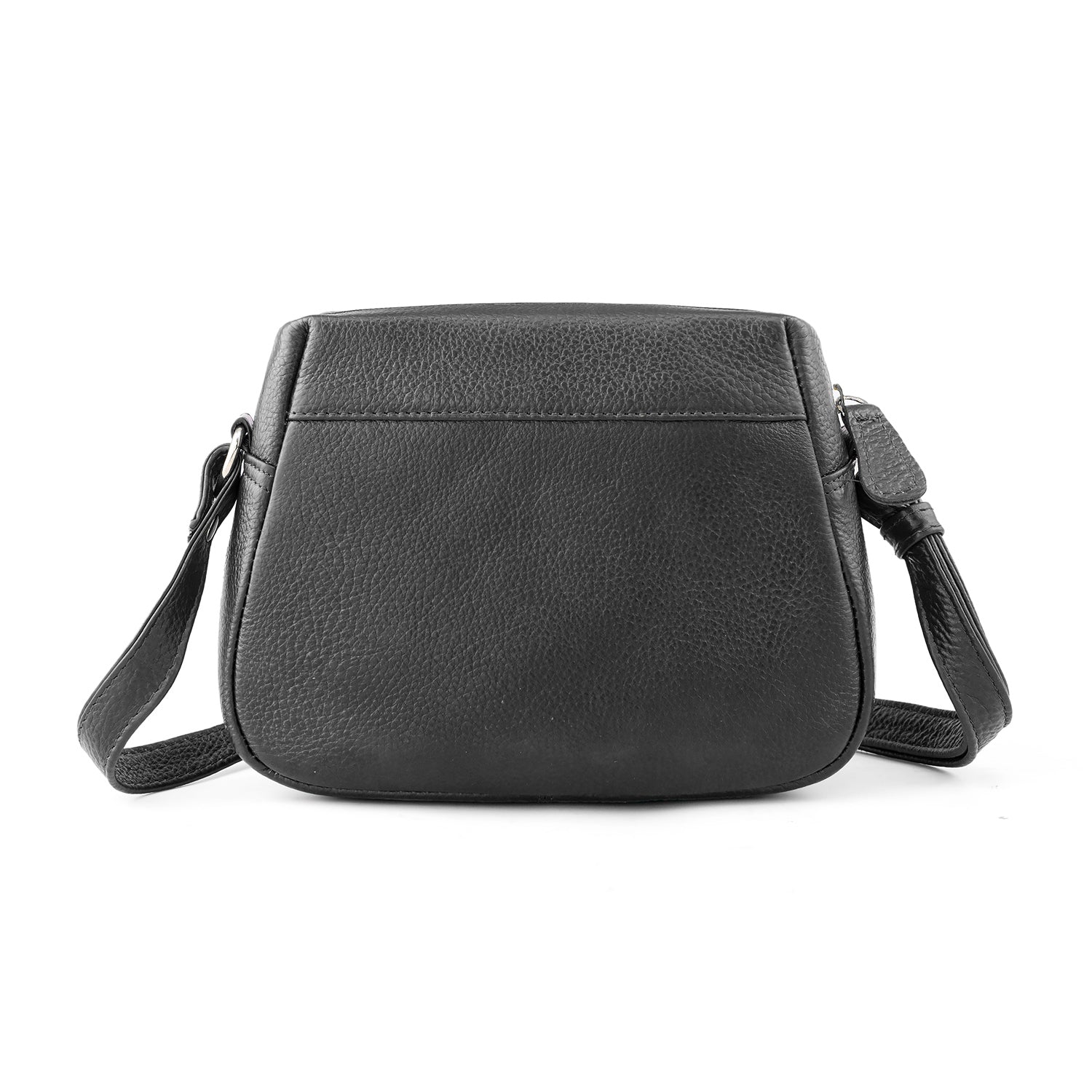 Goatter Genuine Leather Structured Crescent Sling Bag for Women | Premium Half-Moon Crossbody Bag | Compact Everyday Shoulder Purse