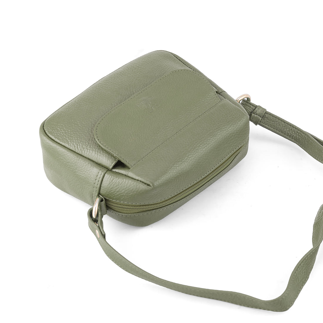 Goatter Genuine Leather Structured Crescent Sling Bag for Women | Premium Half-Moon Crossbody Bag | Compact Everyday Shoulder Purse