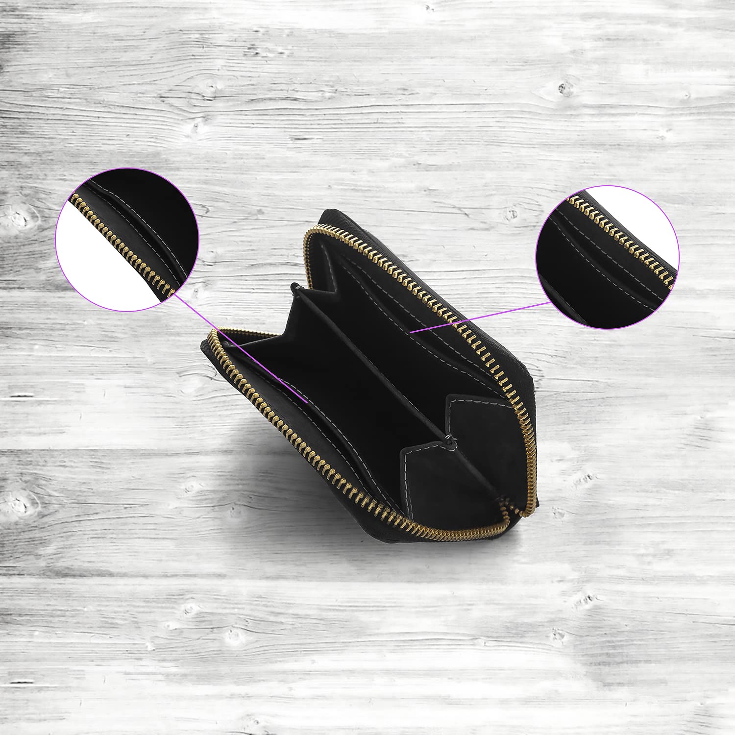 Goatter Leather Women wallet