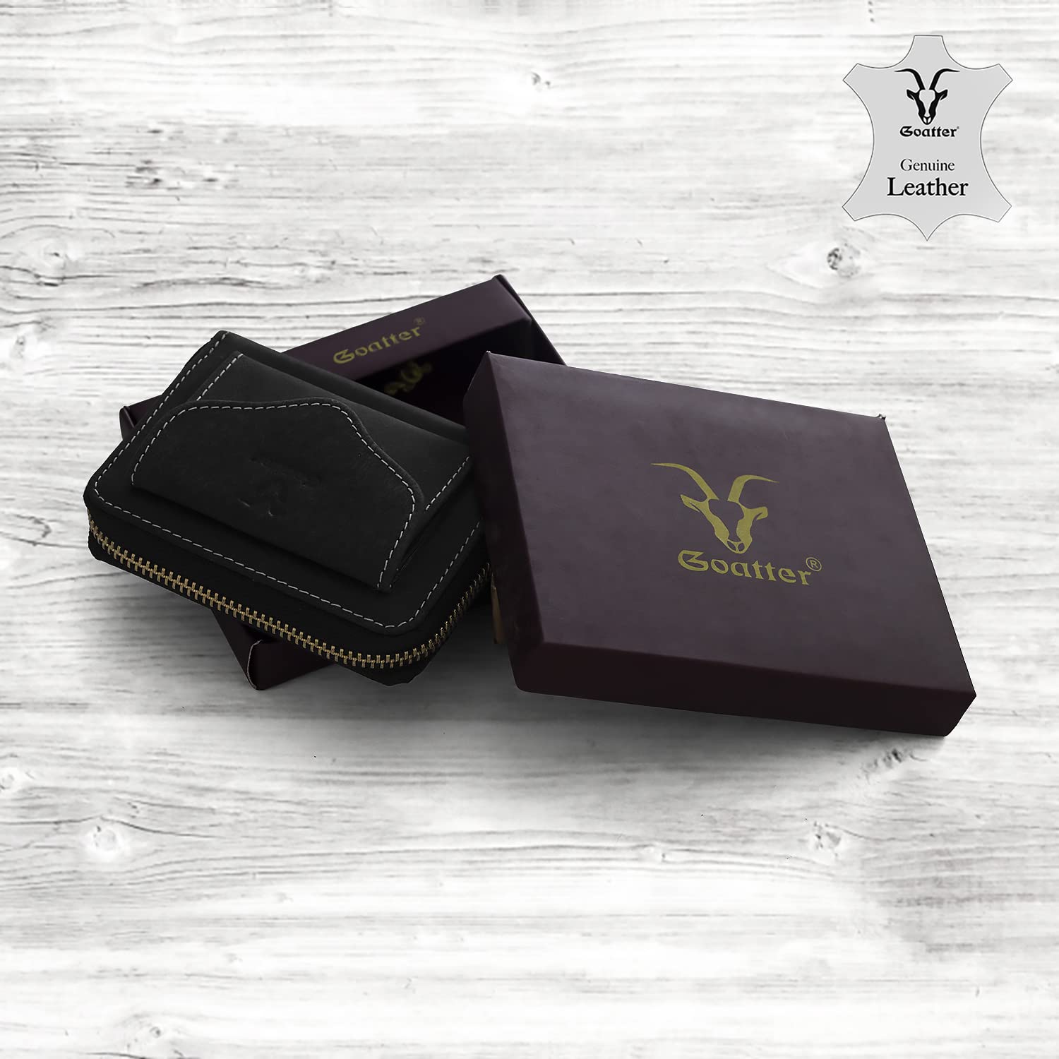 Goatter Leather Women wallet